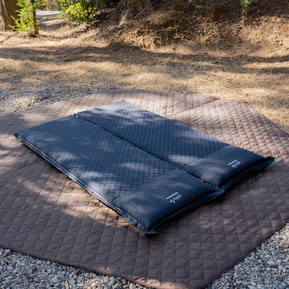 アルペンアウトドアーズ 枕付きインフレータブルマット 7cm マクラツキ