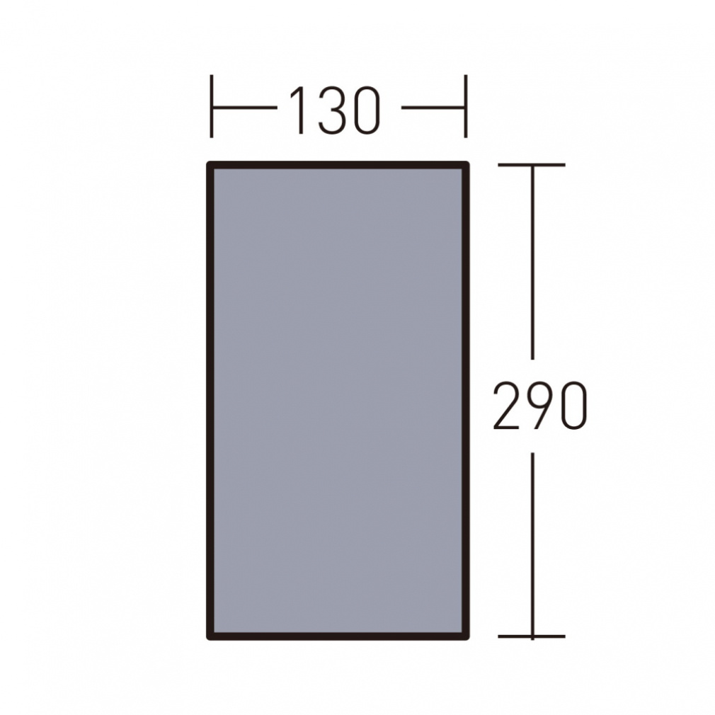 オガワ　アポロン　PVCマルチシート　セット　1/2 PVCマルチシート 300x140用(アポロン2人用インナー) / ogawa