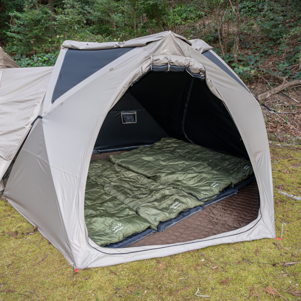 アルペンアウトドアーズ ヘキサ型撥水ラグ Lサイズ キャンプ レジャー