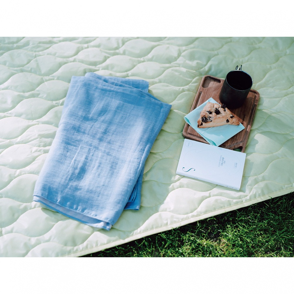 スノーピーク ピクニックラグL TM-382-LGY キャンプ レジャーシート