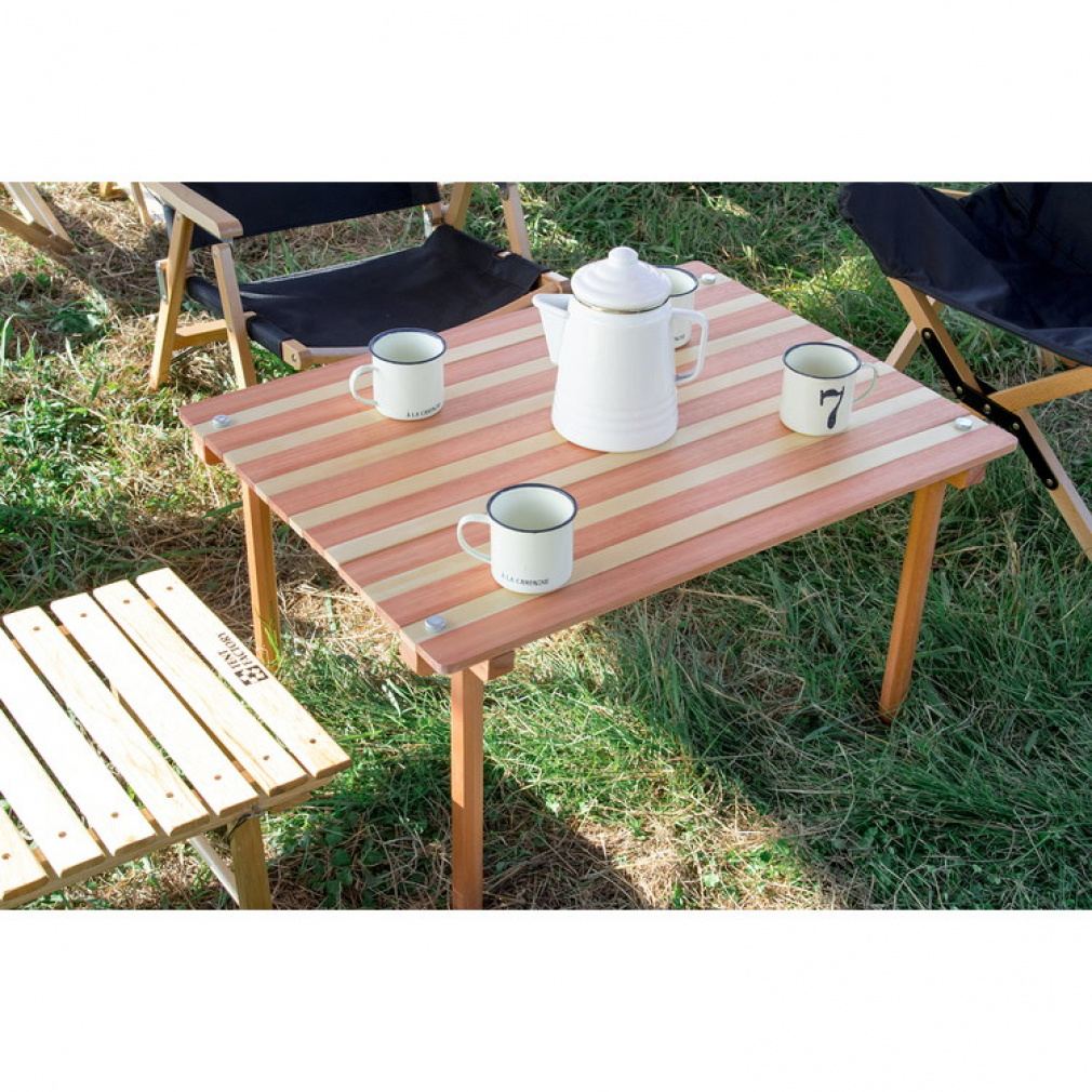 テントファクトリー ウッドラインEUCAロールトップテーブル780 (TF