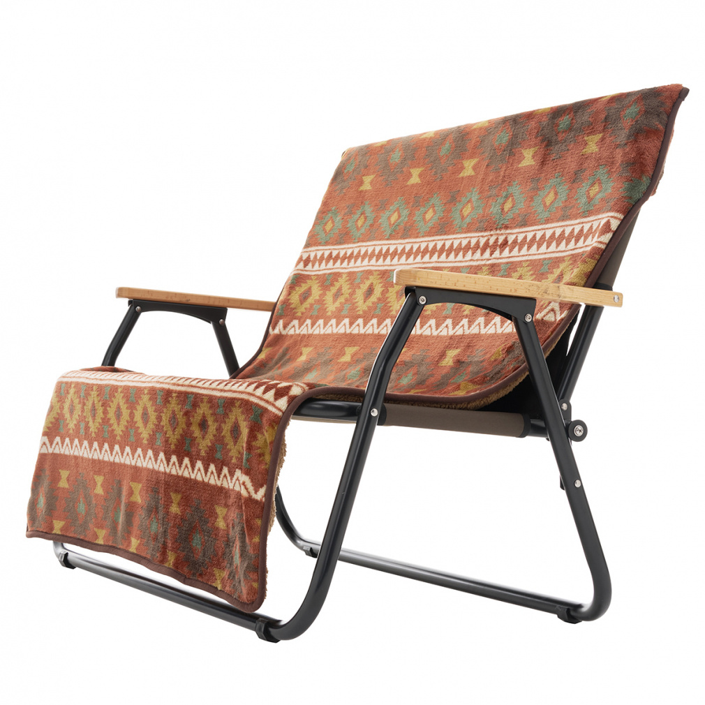 LOGOS リバーシブル　バケットチェア専用　カバー レッド&ブルー　２枚セット LOGOS リバーシブル バケットチェア専用 カバー レッド&ブルー 2枚