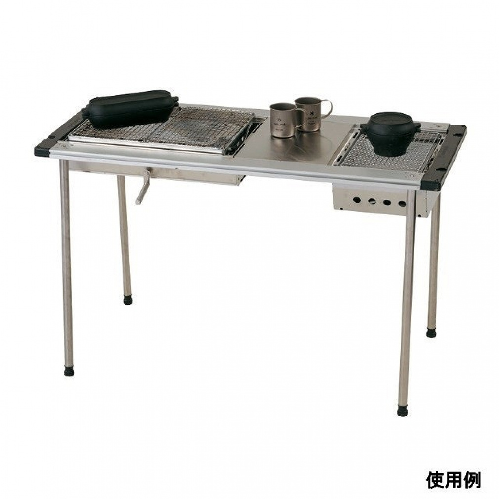 新品未使用　 Peak CK-150 アイアンアングリルテーブル ロング スノーピーク アイアングリルテーブル フレームロング CK-150 キャンプ