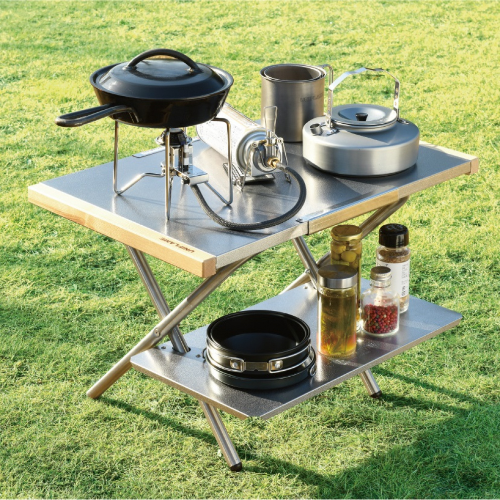 ユニフレーム 焚き火テーブル レッグラック 682135 キャンプ