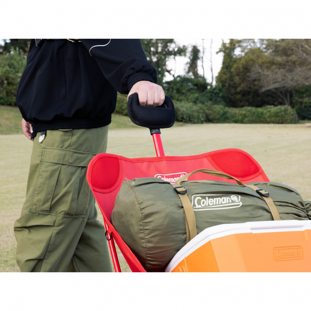 コールマン ワンマイルチェア レッド 2220524 キャンプ チェア