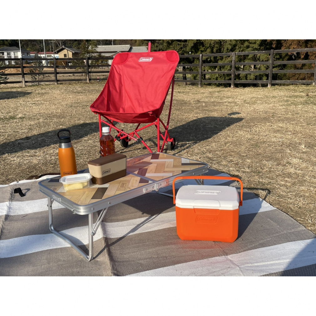 2025年 新商品 コールマン ワンマイルチェア レッド 2220524 キャンプ