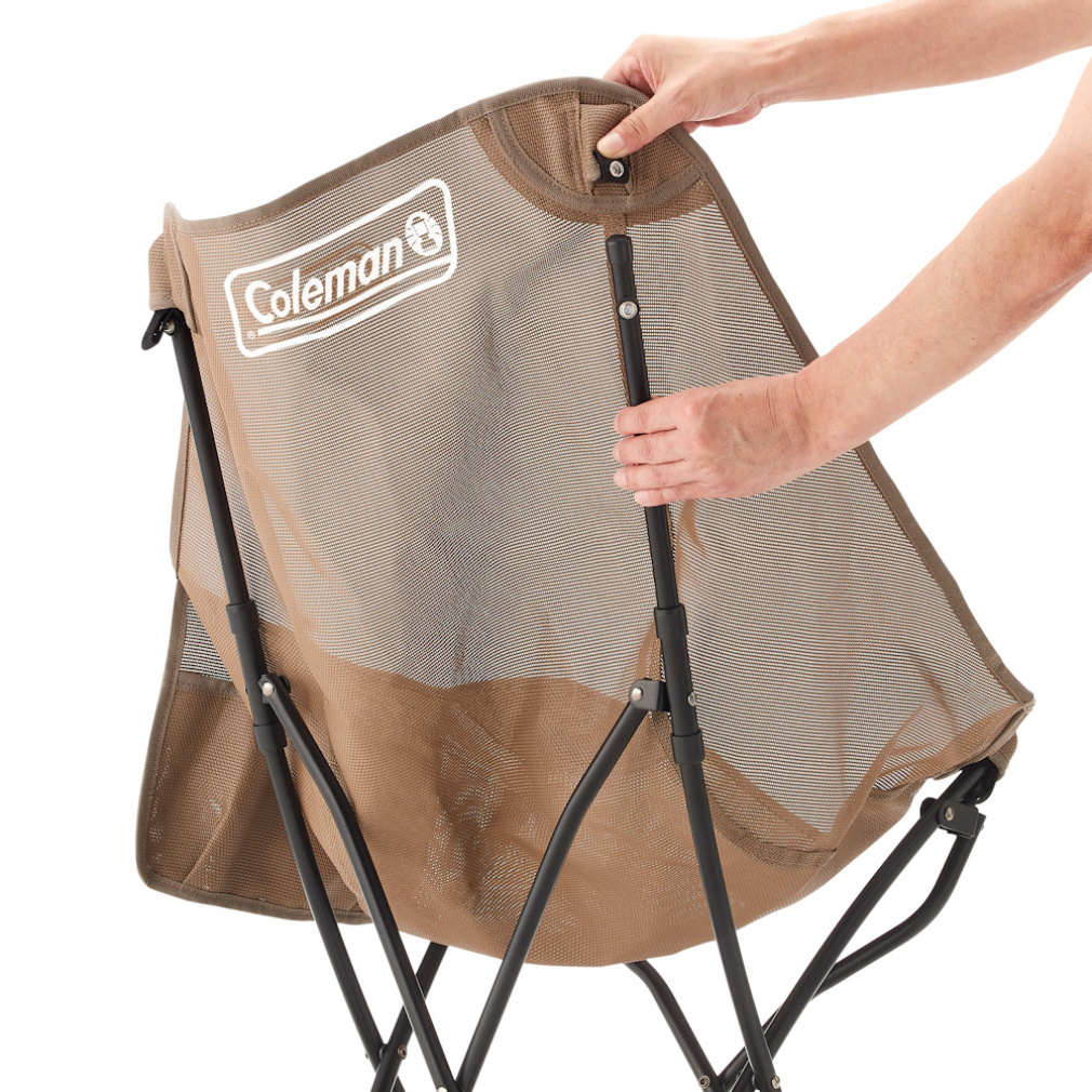 Coleman コンバーチブルチェア ベージュ　２セット お得です コールマン ヒーリングチェアNXメッシュ ベージュ 2206794 キャンプ