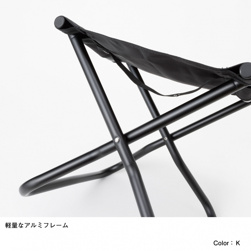 TNF Camp Stool TNFキャンプスツール : ブラック｜Alpen Online