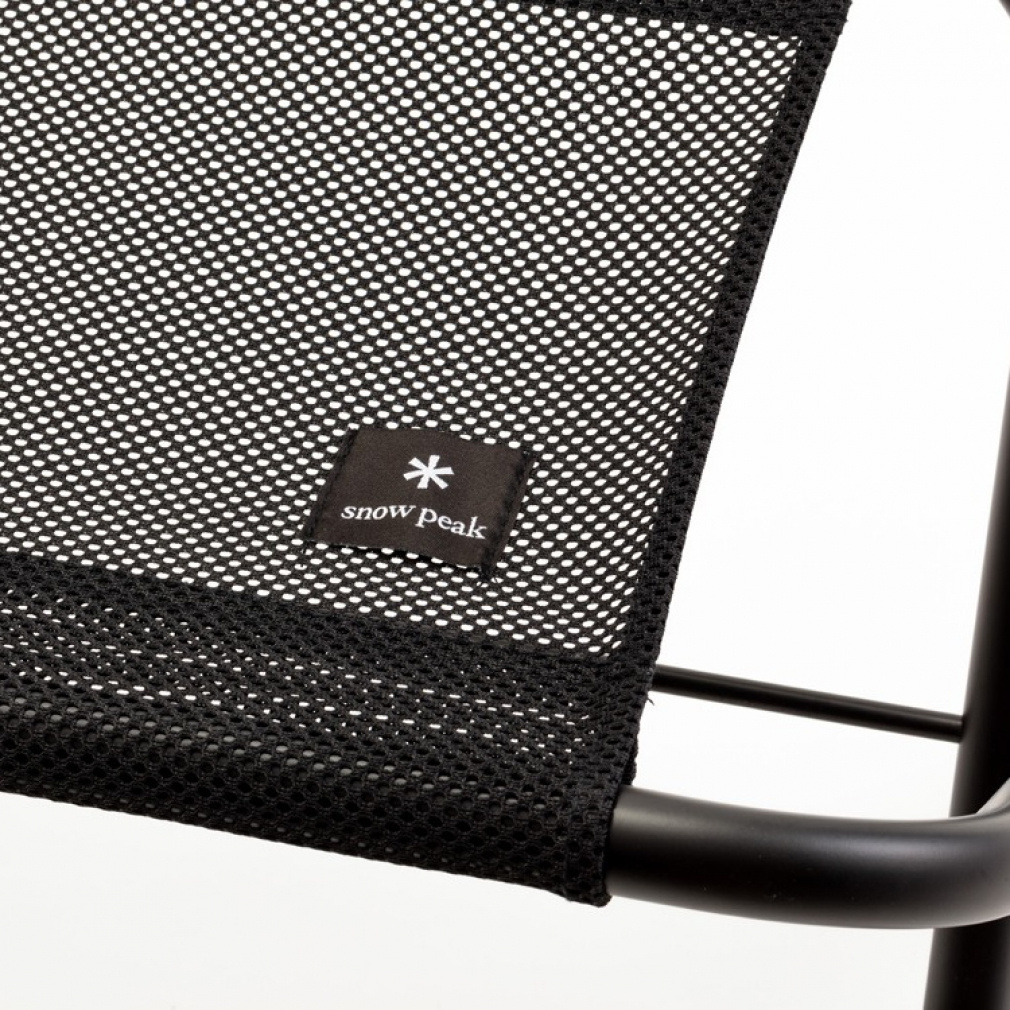 スノーピーク メッシュFDベンチ ブラック LV-071M-BK キャンプ チェア
