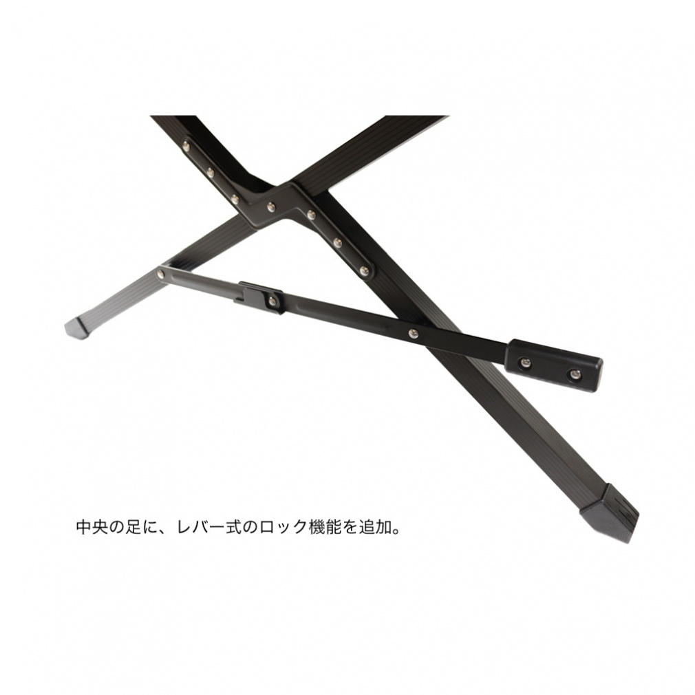 アルミGIベッド ワイド ダークブラウン/BK Ogawa/CAMPAL JAPAN】 アルミGIベッド ワイド ダークブラウン/BK