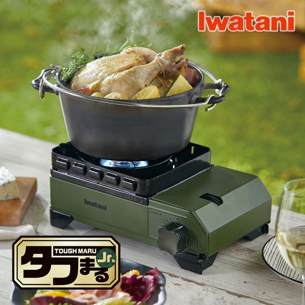イワタニ カセットフー タフまるJr. オリーブ カセットフー“タフまるJr.” | 岩谷産業