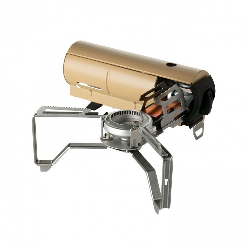 スノーピーク HOME＆CAMP バーナー カーキ ＆ ギガパワーガスCBブタン