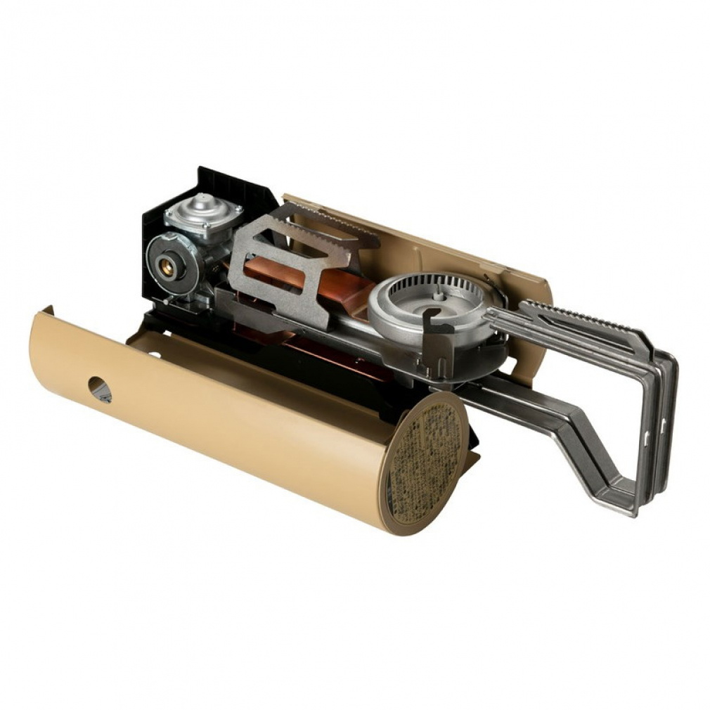 スノーピーク HOME＆CAMP バーナー カーキ ＆ ギガパワーガスCBブタン