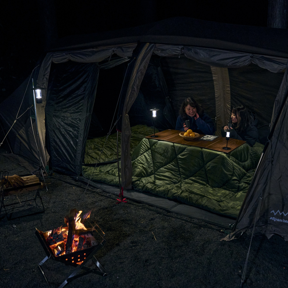 アルペンアウトドアーズ LEDシェードランタン200 キャンプ LEDランタン