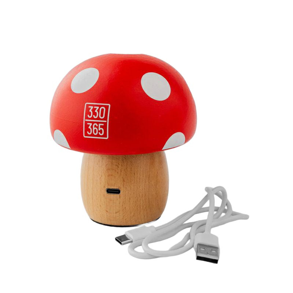 ディーオーディー fave kinoko lamp DH2-009-RD キャンプ LEDランタン