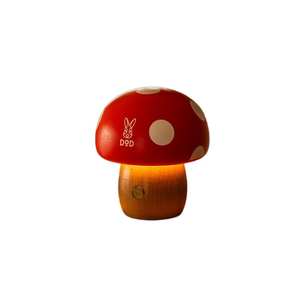 ディーオーディー fave kinoko lamp DH2-009-RD キャンプ LEDランタン