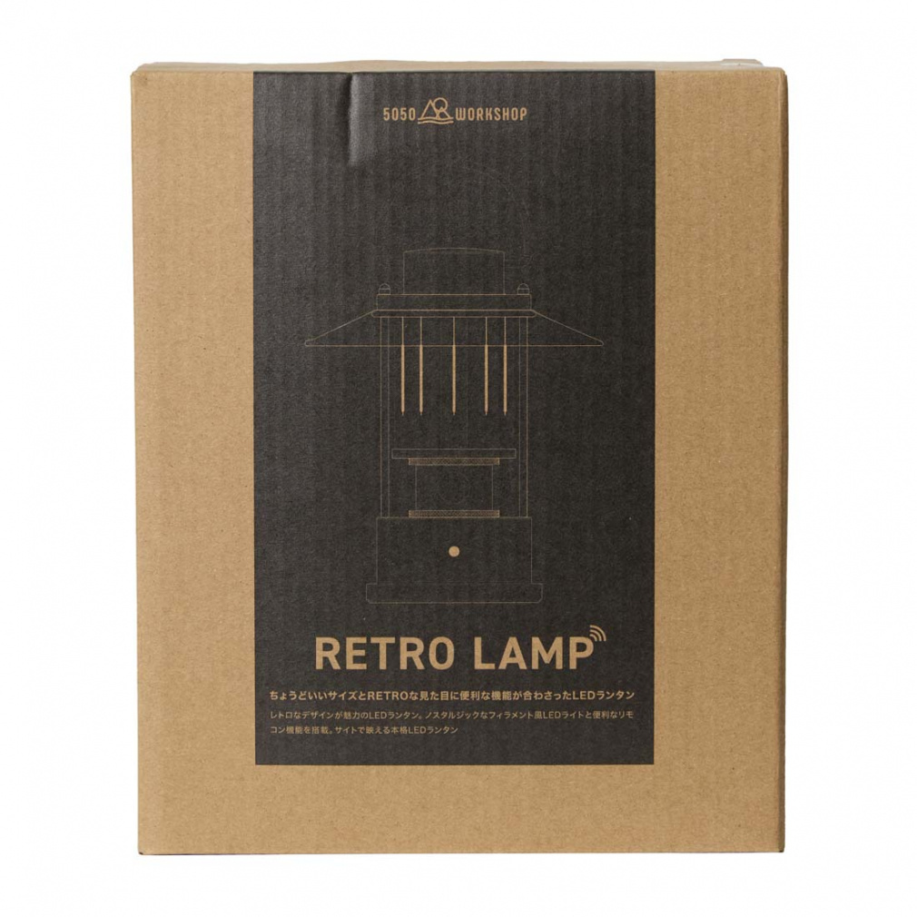 フィフティフィフティワークショップ RETRO LAMP CHROME TR049-4046