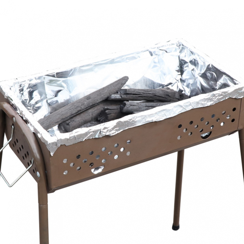 バーベキューグリル60 ＆ バーベキューシート ＆ 木炭3KG｜Alpen