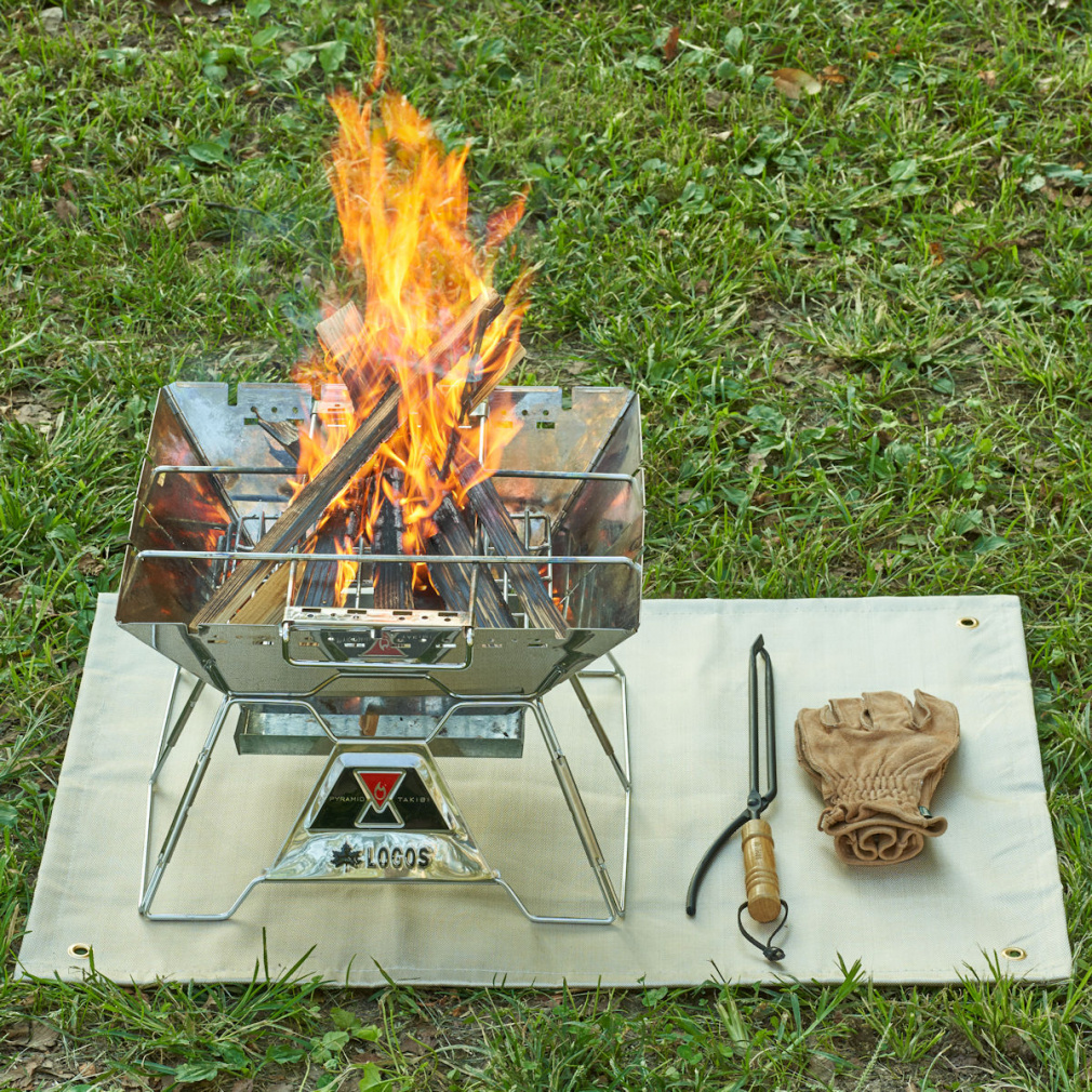 ロゴス たき火台 耐火・断熱シート(80×60cm) (81064032) キャンプ