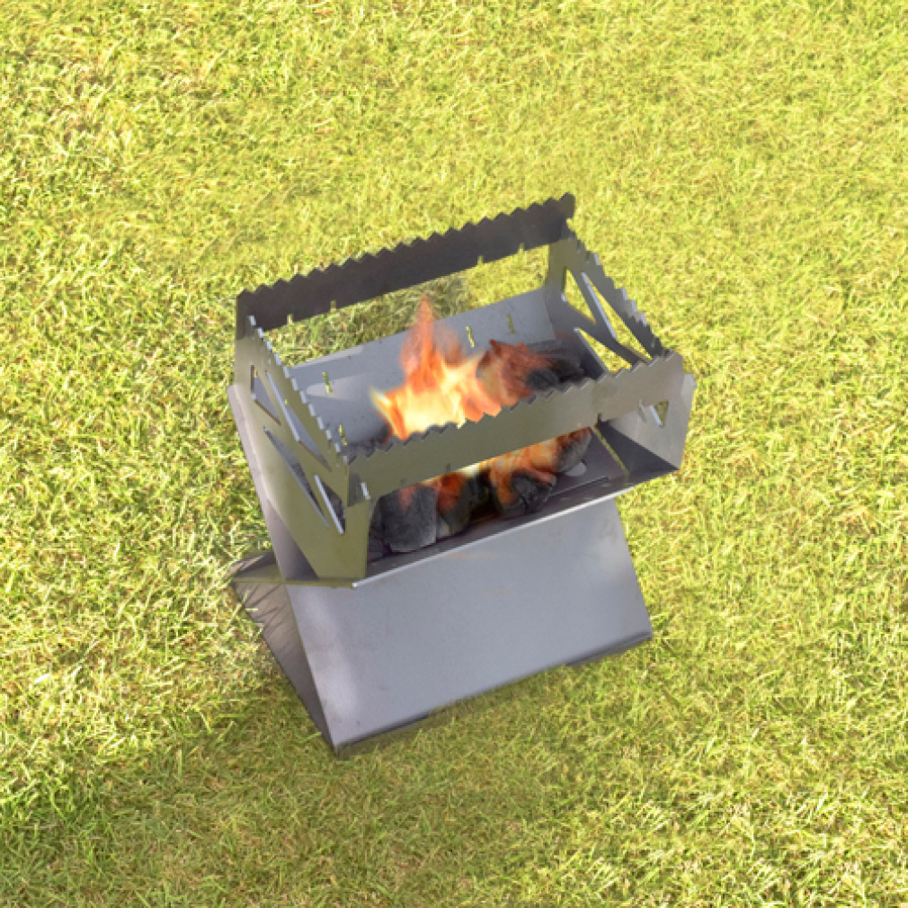 ハイマウント HMファイヤーピットSOLO 22901 キャンプ 焚き火台