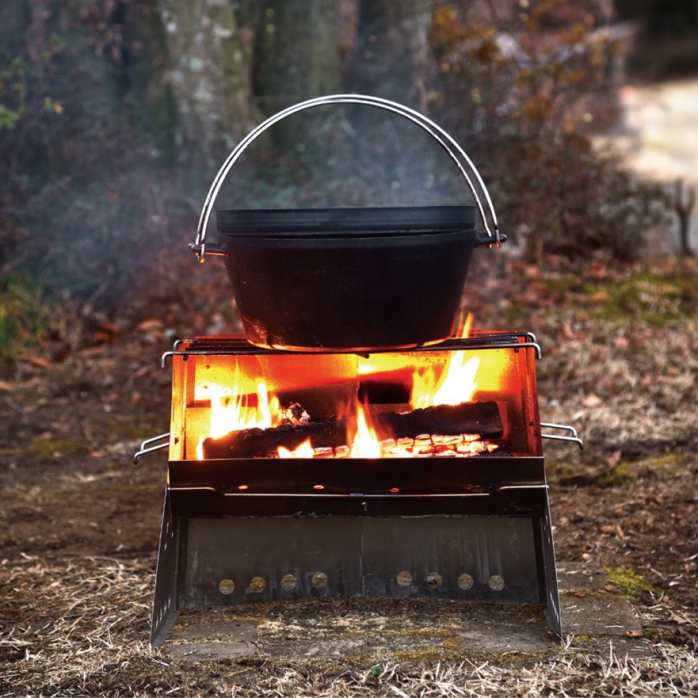 ユニフレーム 薪グリルsolo 682999 キャンプ 焚き火台 UNIFLAME｜Alpen