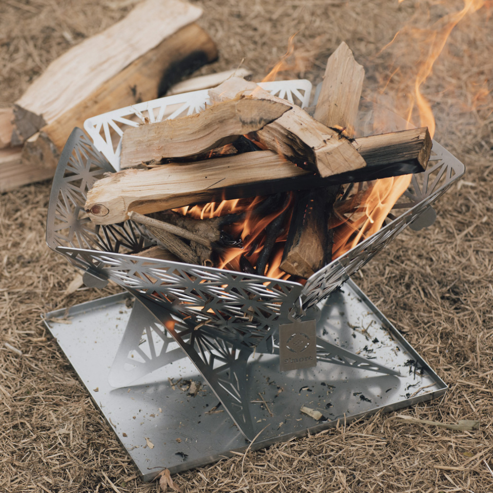 スモア 和柄組み立て焚き火台 Mサイズ takibiaMsr キャンプ 焚き火台