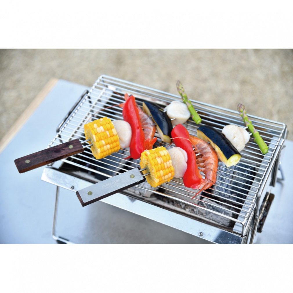 ユニフレーム ツインスキュアー270 4本組 665688 キャンプ クッキング