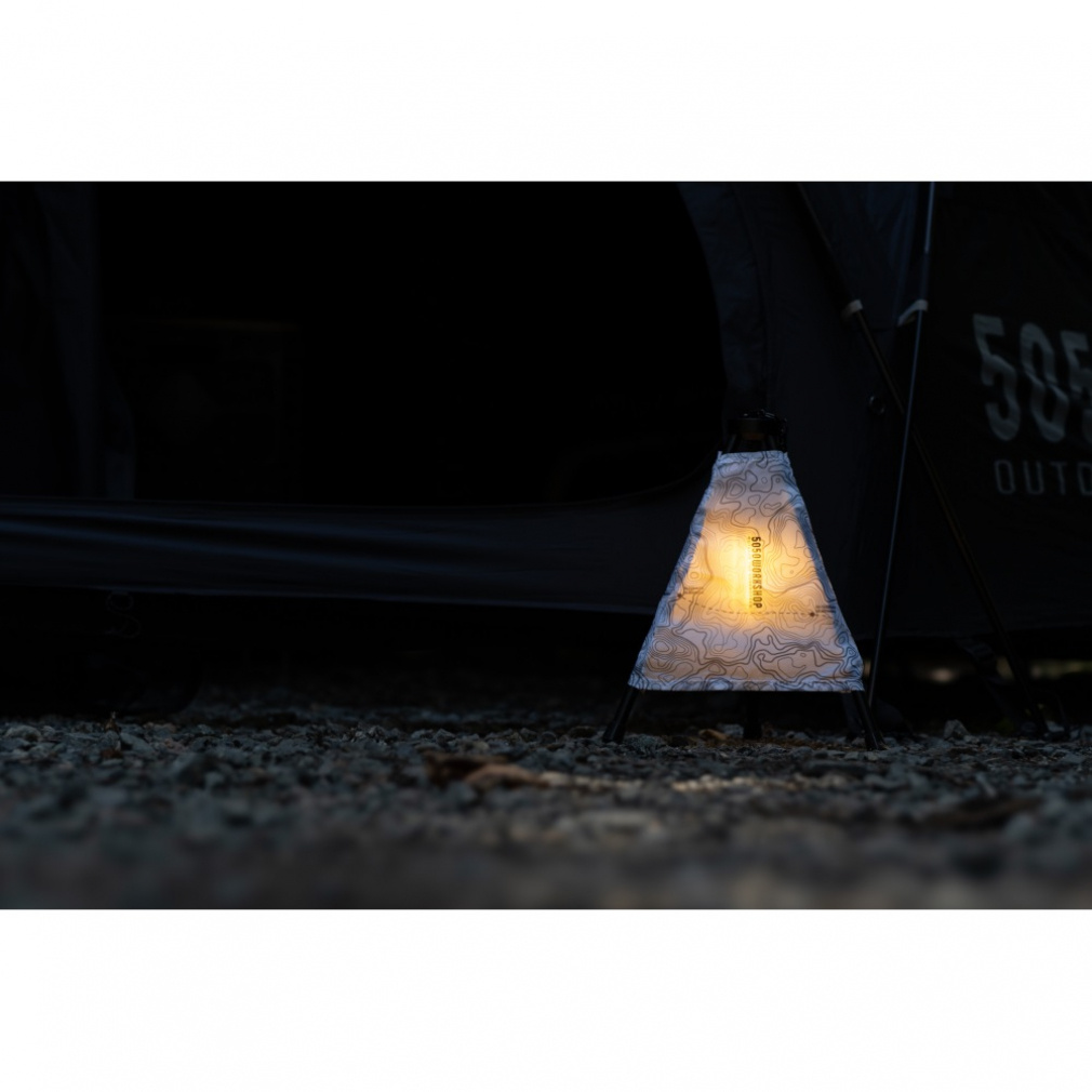 ライト・ランタン bonbonero x TARPtoTARP andon フィフティフィフティワークショップ THE ANDON×TRIPOD HANGER TR014