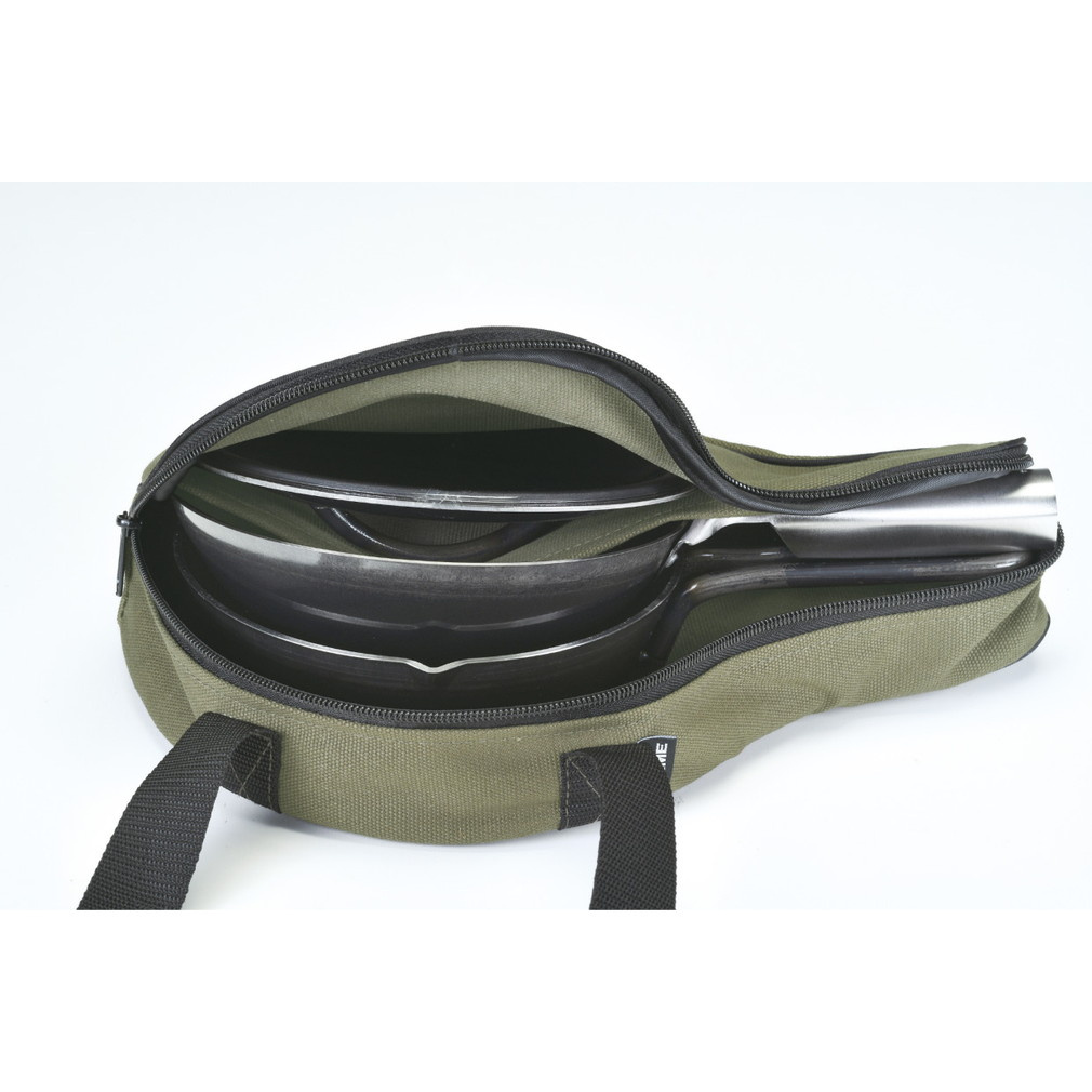 ユニフレーム スキレット10インチ収納ケース グリーン 661109 キャンプ