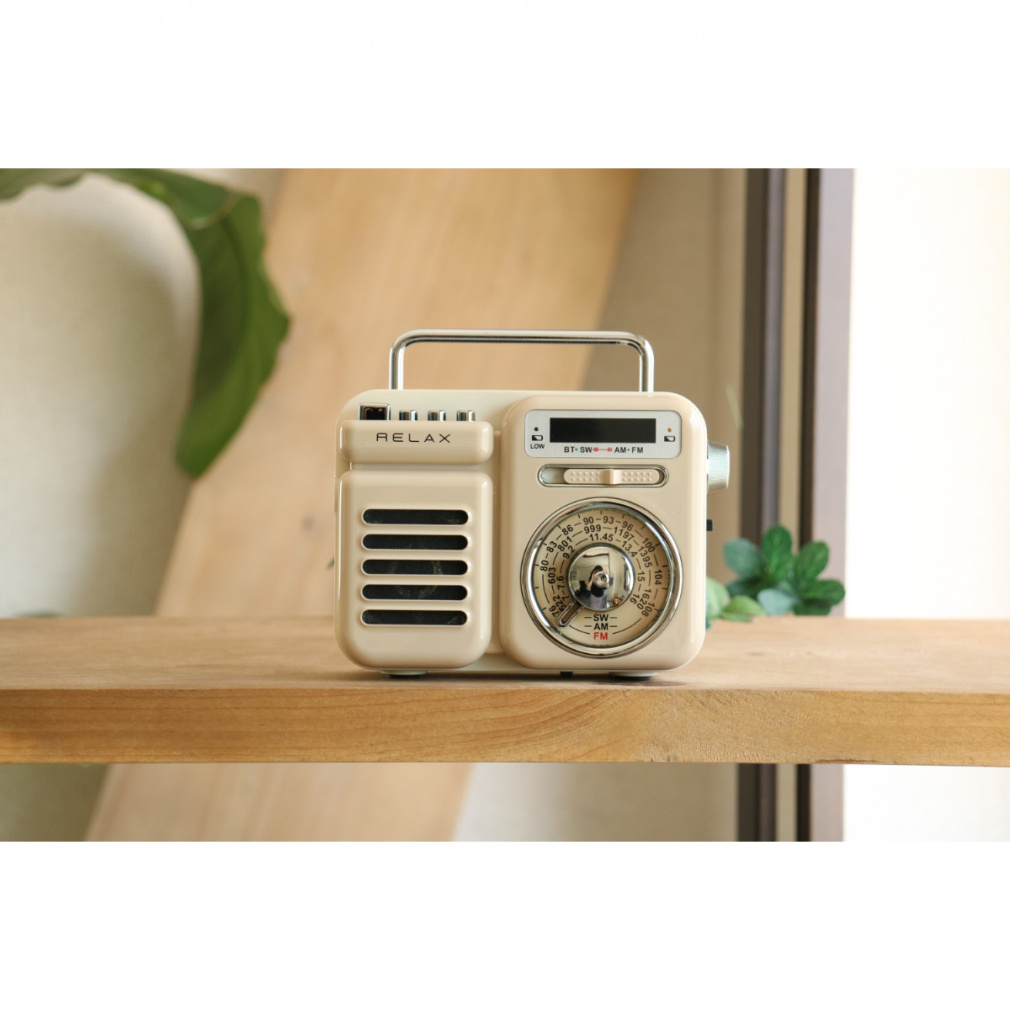 リラックス マルチレトロラジオ RE096-05 09110 キャンプ ラジオ