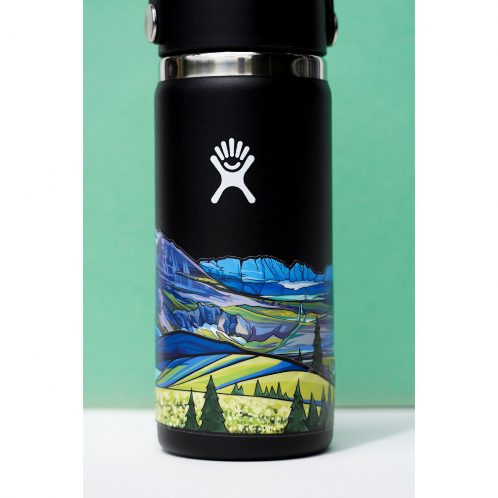 ハイドラスケープ GLACIER NATIONAL PARK INFINITY STICKER キャンプ