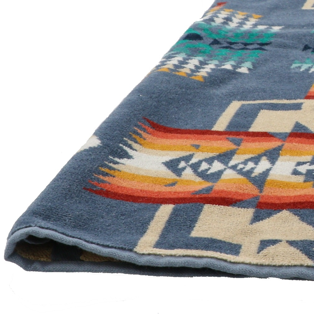 ペンドルトン OVERSIZE JACQUARD TOWELS Chief Joseph Slate