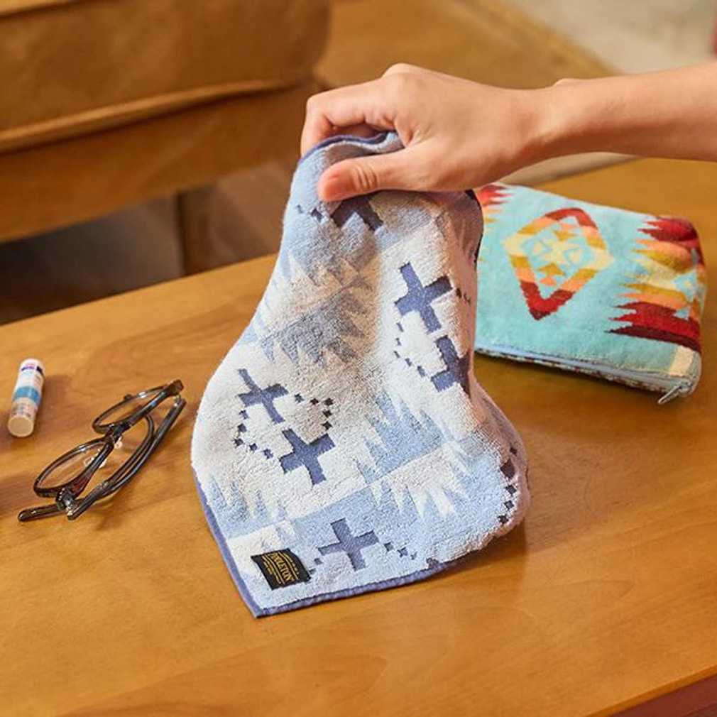 ペンドルトン 今治Embossed Multi Towel Spider Rock Blue 19370033
