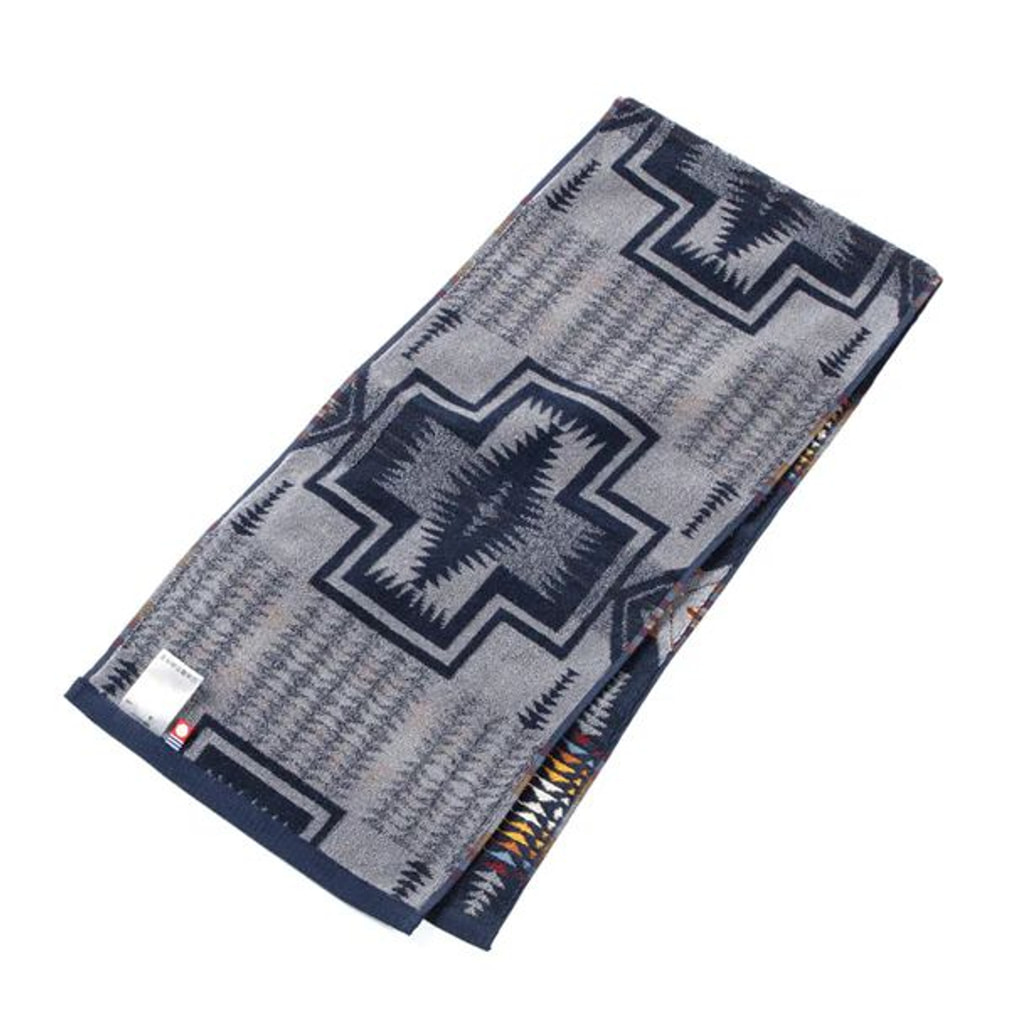 ペンドルトン 今治Embossed Multi Long Towel Harding Navy 19370037