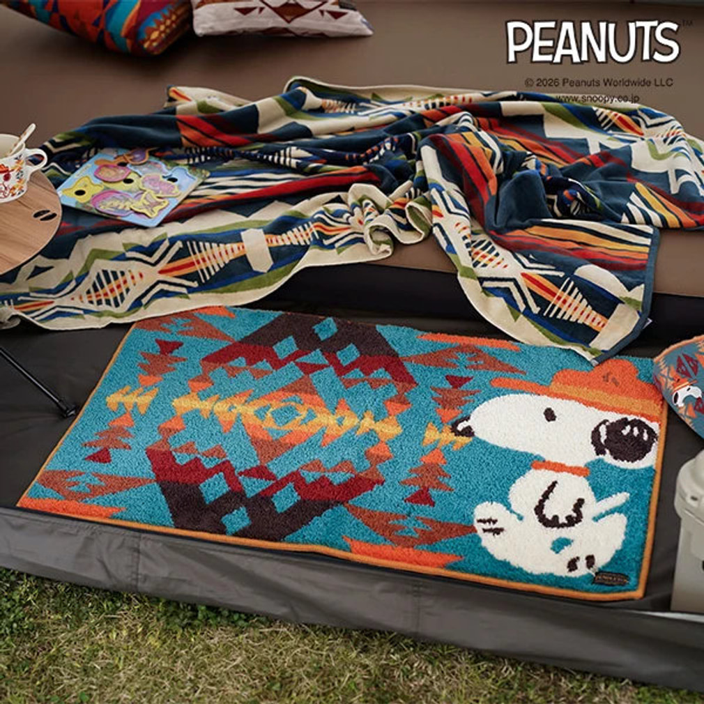 ペンドルトン PWM Peanuts Tufting Rug Mat 19806158 0000 キャンプ