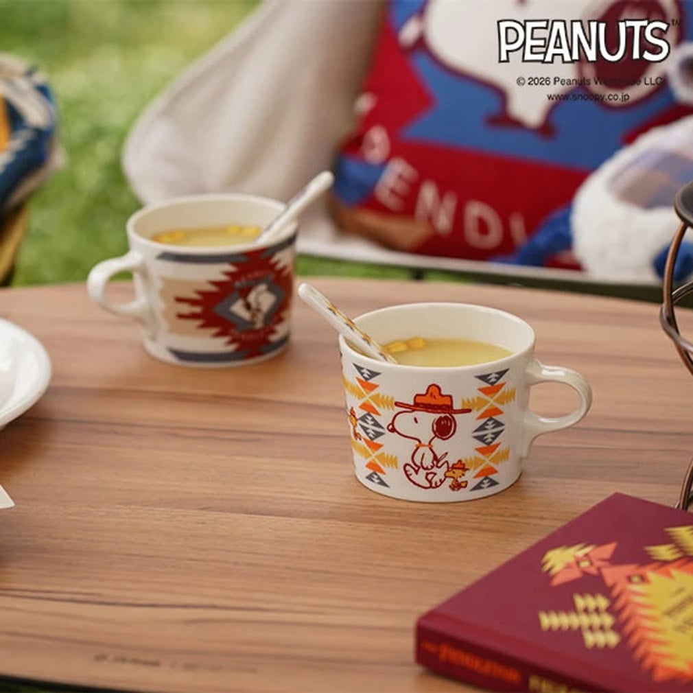 ペンドルトン PWM Peanut Ceramic Mug Spoon Set 19806165 0000