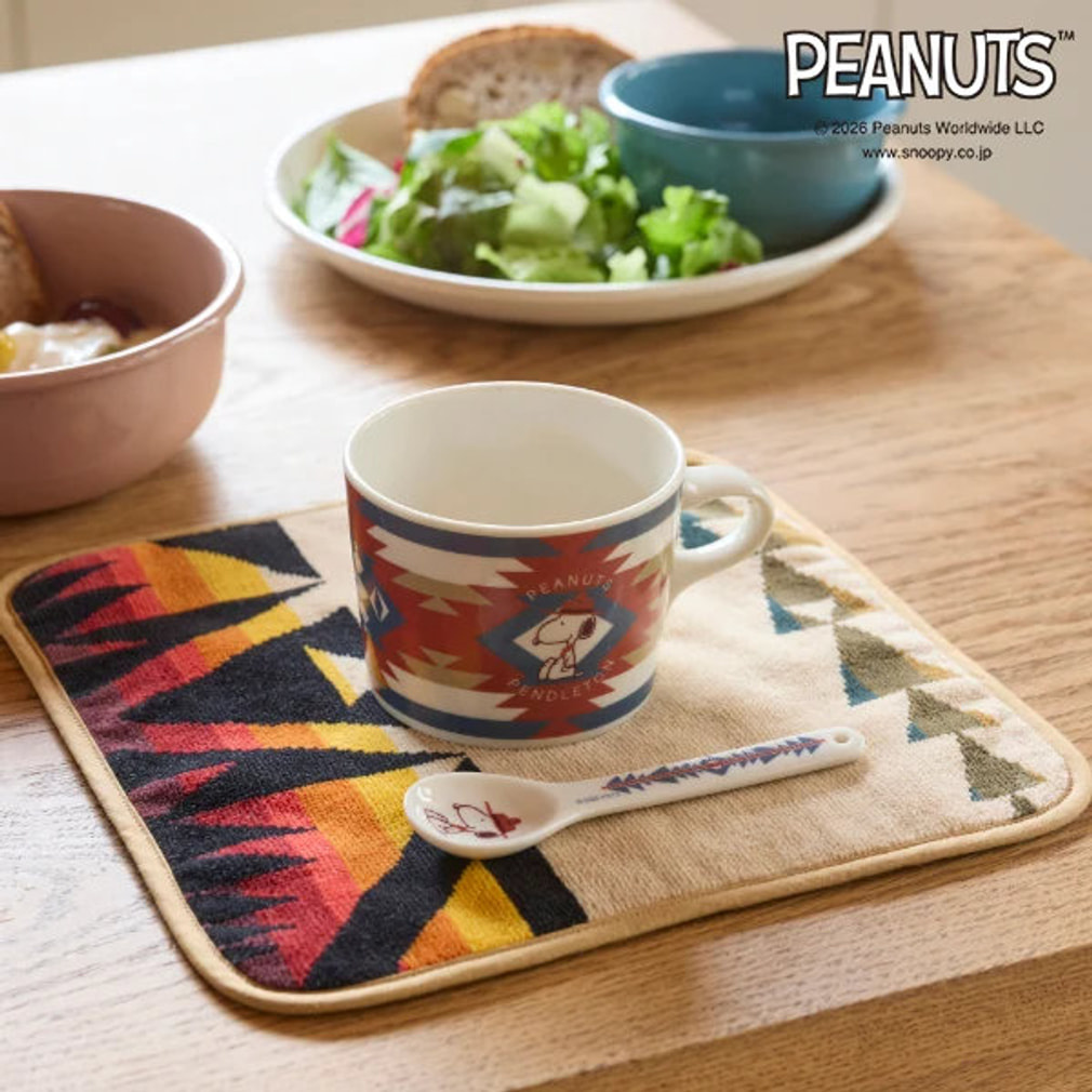 ペンドルトン PWM Peanut Ceramic Mug Spoon Set 19806165 5000