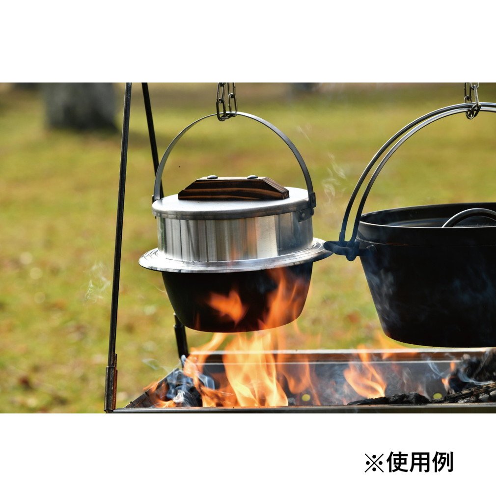 ユニフレーム キャンプ羽釜 3合炊き 660218 キャンプ クッキング