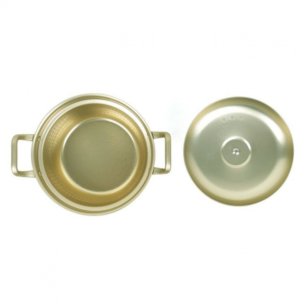 オレンジ MIKANしゅう酸段付鍋 15.5 mkn-047 キャンプ 小物 ORANGE