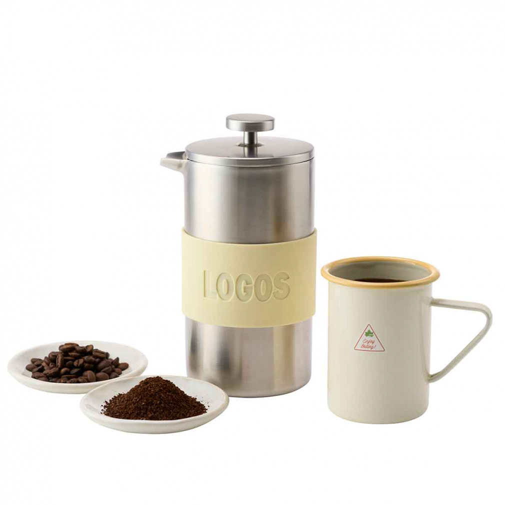 【特価商品】ロゴス(LOGOS) フレンチプレスコーヒーポット 81210313 ロゴス フレンチプレスコーヒーポット 81210313 キャンプ クッキング