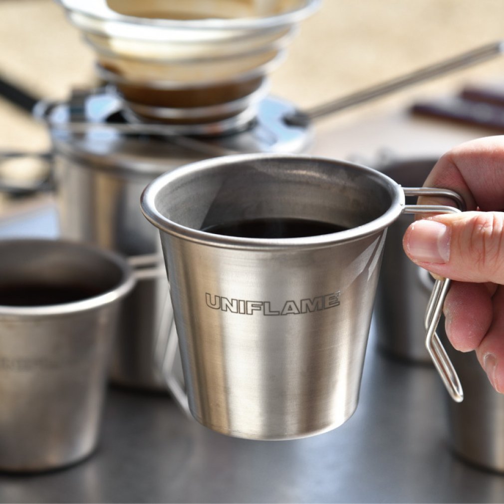 ユニフレーム スタッキングマグ350チタン 666104 キャンプ 食器