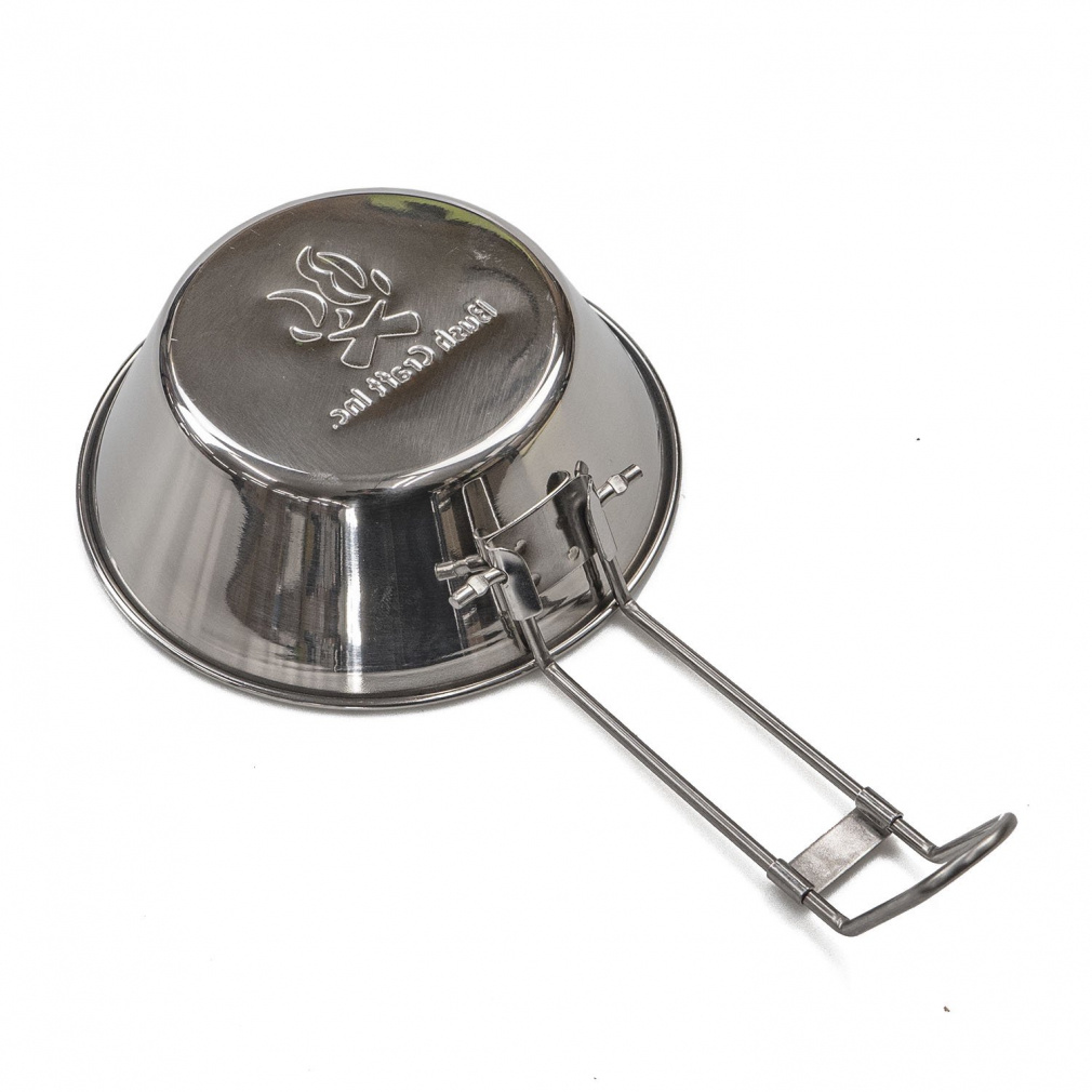 ブッシュクラフト フォールディングステンレスシェラカップ