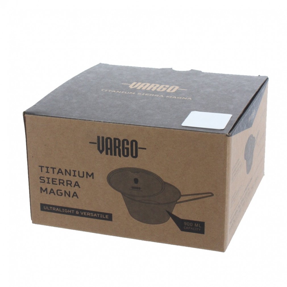 バーゴ チタニウムシェラカップ マグナ 900ml T-310 キャンプ 食器