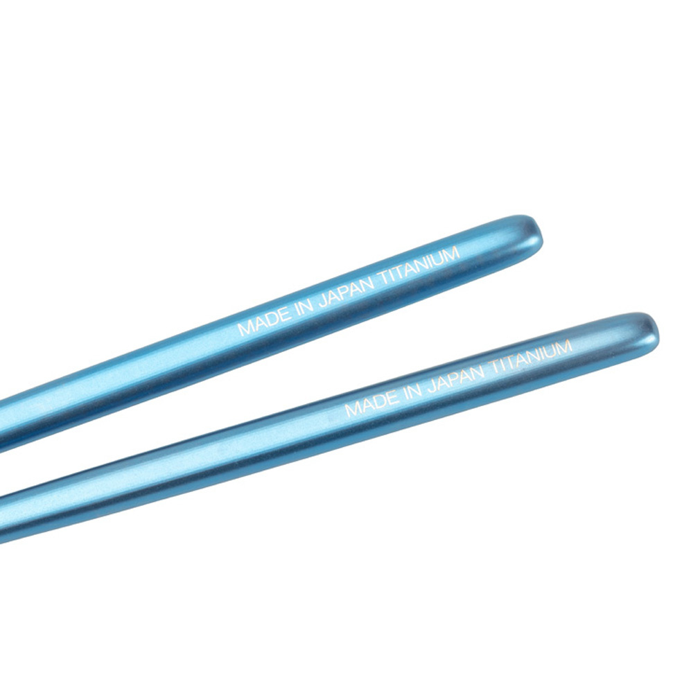 スノーピーク チタン先細箸 ブルー (SCT-115-BL) キャンプ クッキング
