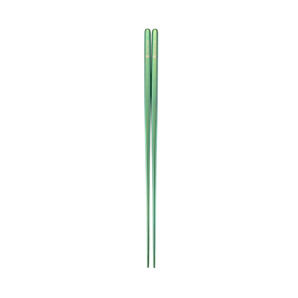 スノーピーク チタン先細箸 グリーン (SCT-115-GR) キャンプ