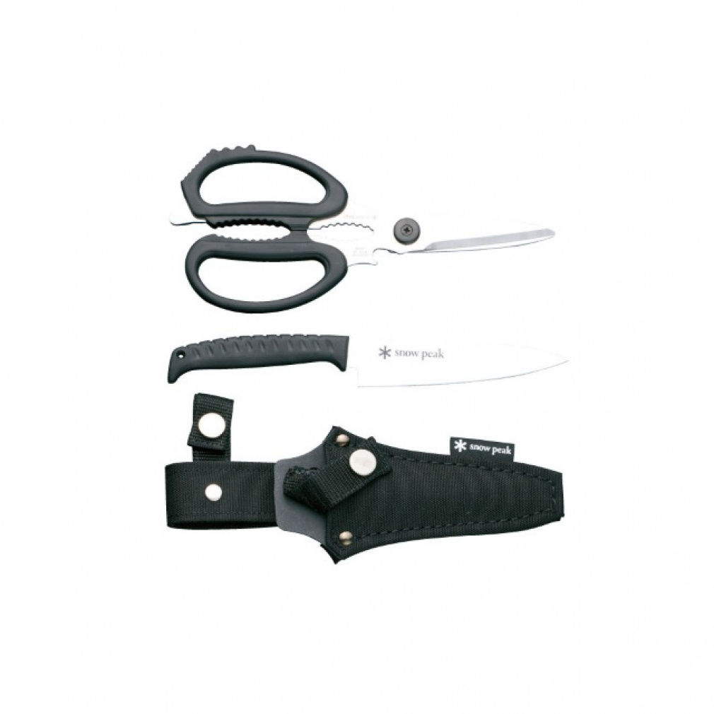 スノーピーク キッチンシザーズセット クッキングツール GK-100 新品 snow peak（スノーピーク） キッチンシザーズセット GK-100 【ハサミ