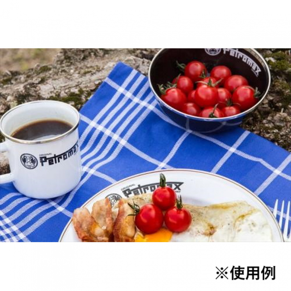 ペトロマックス エナメルプレート 2枚入り ホワイト (12895) キャンプ