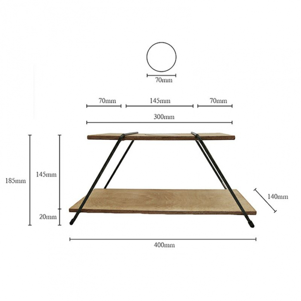 ミニマルワークス MOCHA SHELF MINI モカシェルフミニ MGFU-MS010