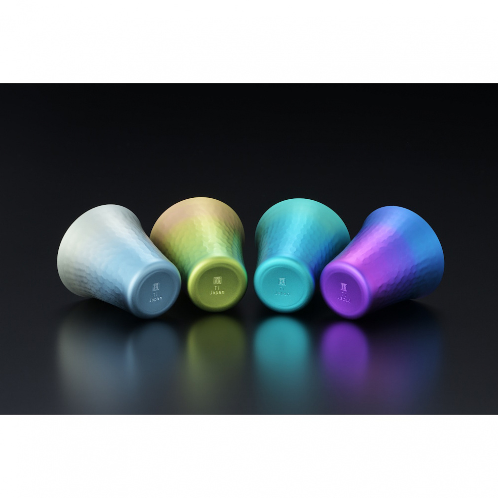 チタンぐい呑み aurora｜Alpen Online