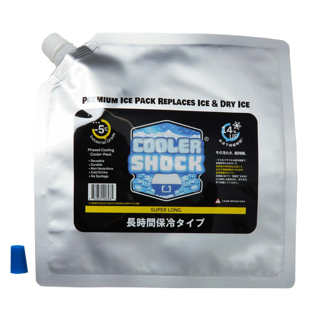 クーラーショック SUPER LONG Mサイズ CSSLM キャンプ 保冷剤 COOLER